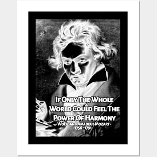 Wolfgang Amadeus Mozart Posters and Art